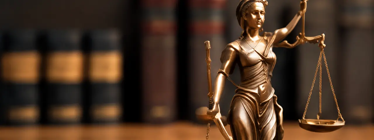 Símbolo da Justiça em contexto tributário